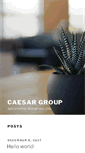 Mobile Screenshot of caesargroup.org